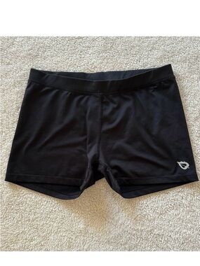 Black Women's Athletic Shorts